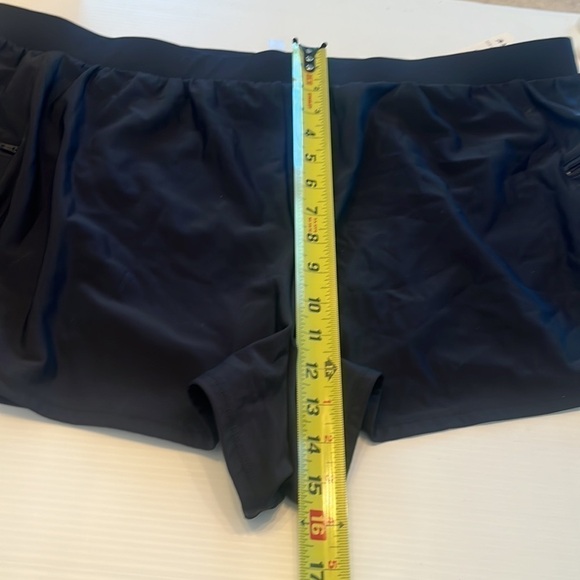 Coastal Cove Women's Solid Double Zip Pocket Swim Shorts plus size 20W NWT - Picture 6 of 9